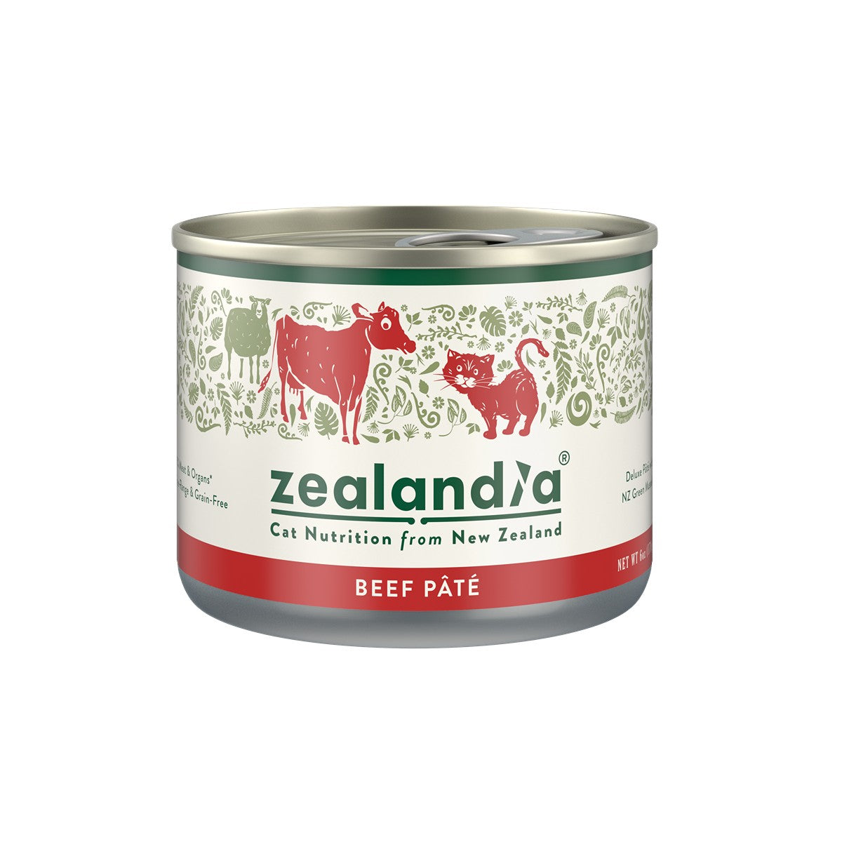 Zealandia Beef Pate Wet Cat Food