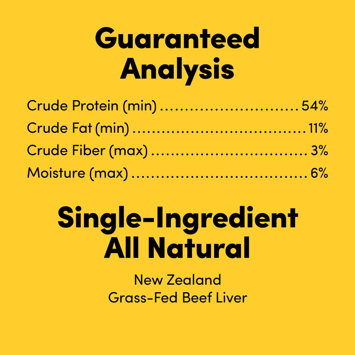 Animals Like Us Beef Liver Freeze-Dried Dog Treats
