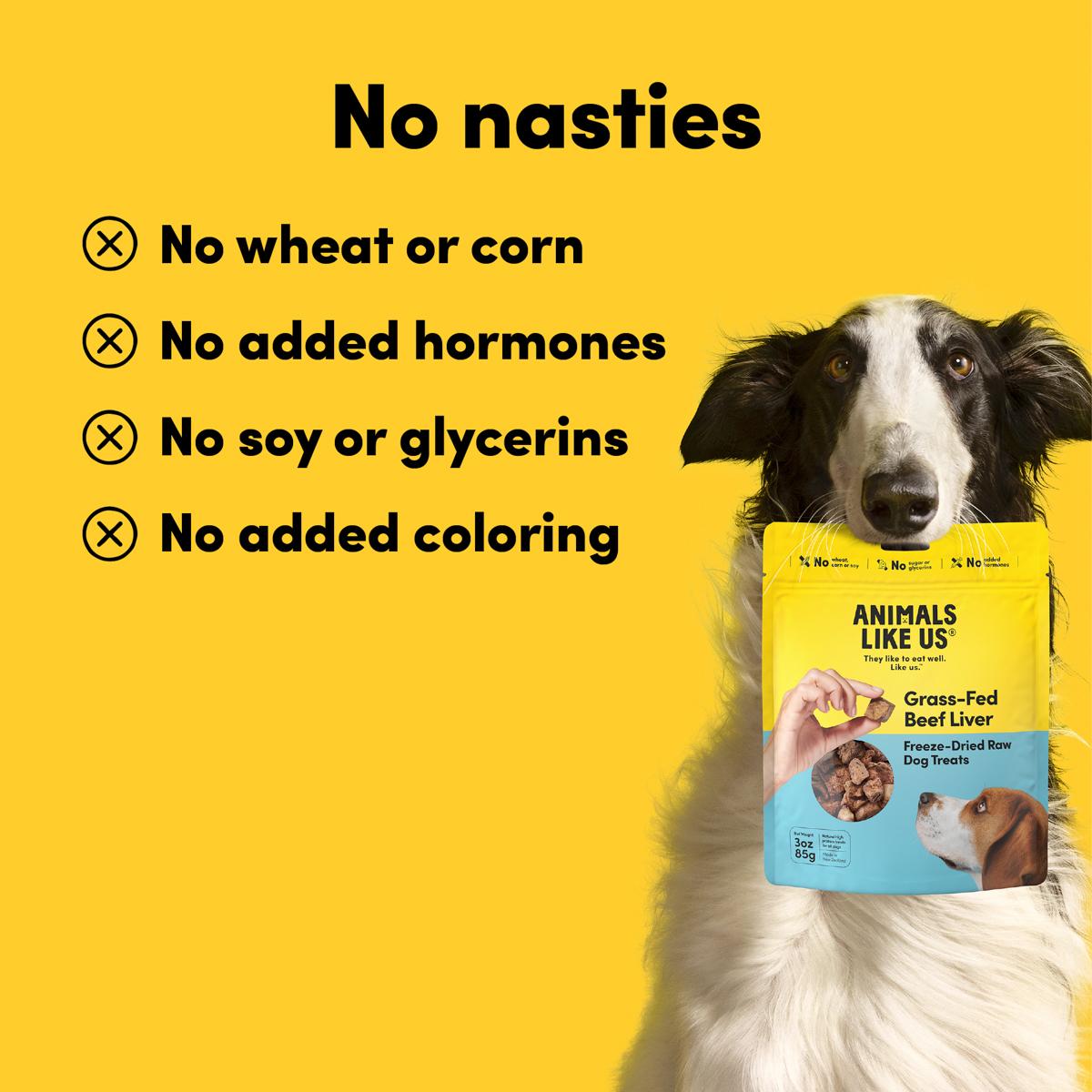 Animals Like Us Beef Liver Freeze-Dried Dog Treats