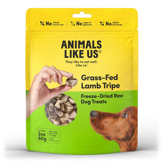 Animals Like Us Lamb Tripe Freeze-Dried Dog Treats