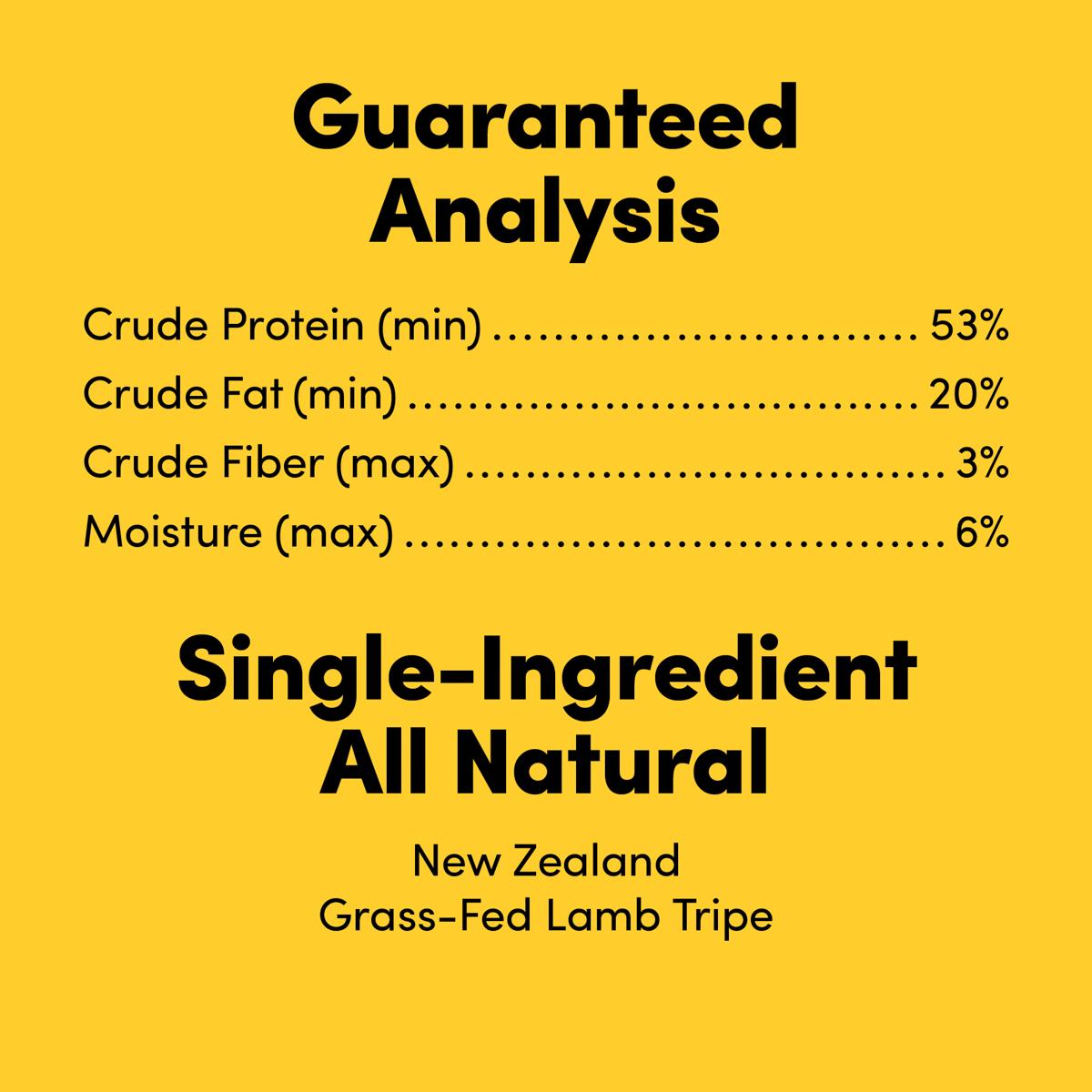 Animals Like Us Lamb Tripe Freeze-Dried Dog Treats
