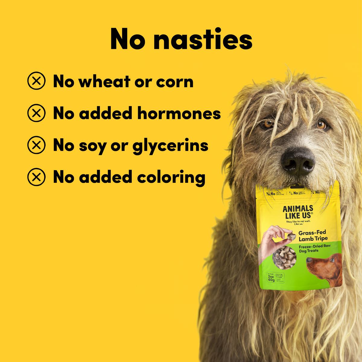 Animals Like Us Lamb Tripe Freeze-Dried Dog Treats
