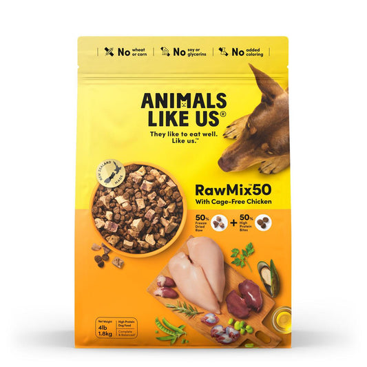 Animals Like Us RawMix50 Chicken Dog Food