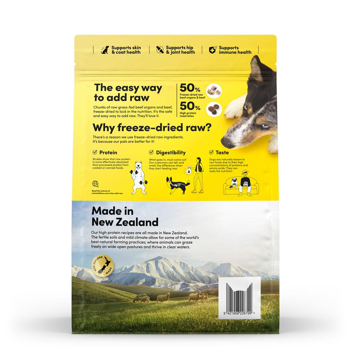 Animals Like Us RawMix50 Beef Dog Food