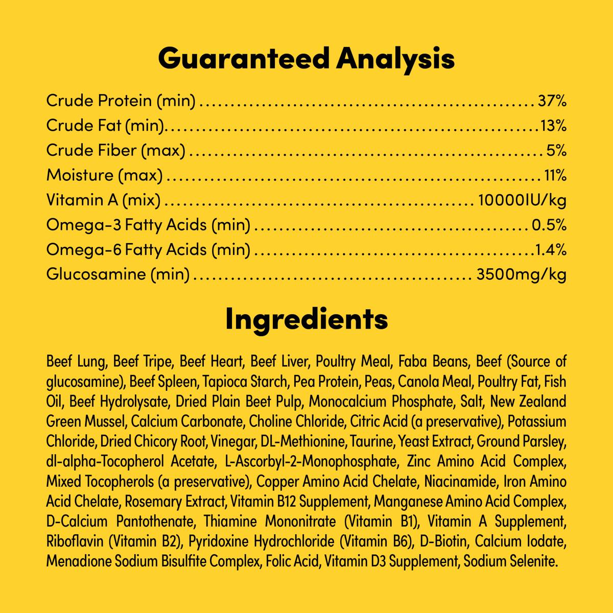 Animals Like Us RawMix50 Beef Dog Food