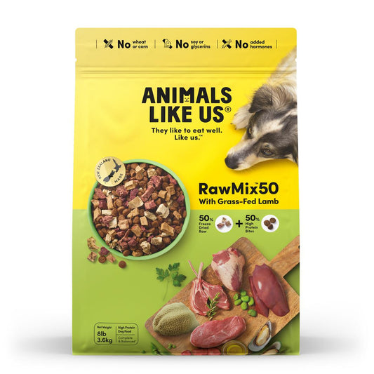 Animals Like Us RawMix50 Lamb Dog Food