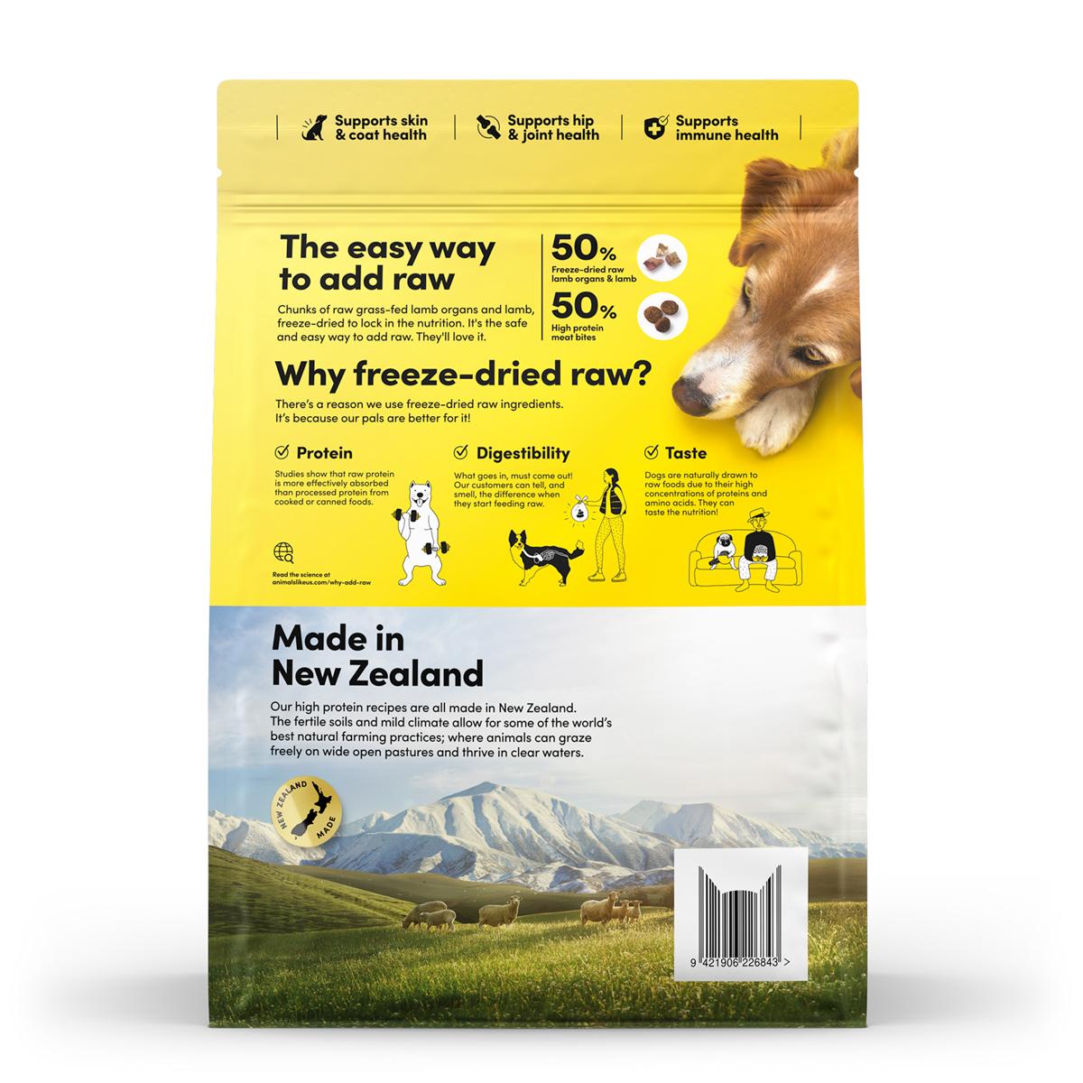 Animals Like Us RawMix50 Lamb Dog Food