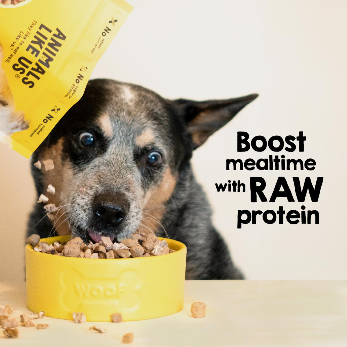 Animals Like Us Freeze-Dried Meal or Mixer Chicken Dog Food