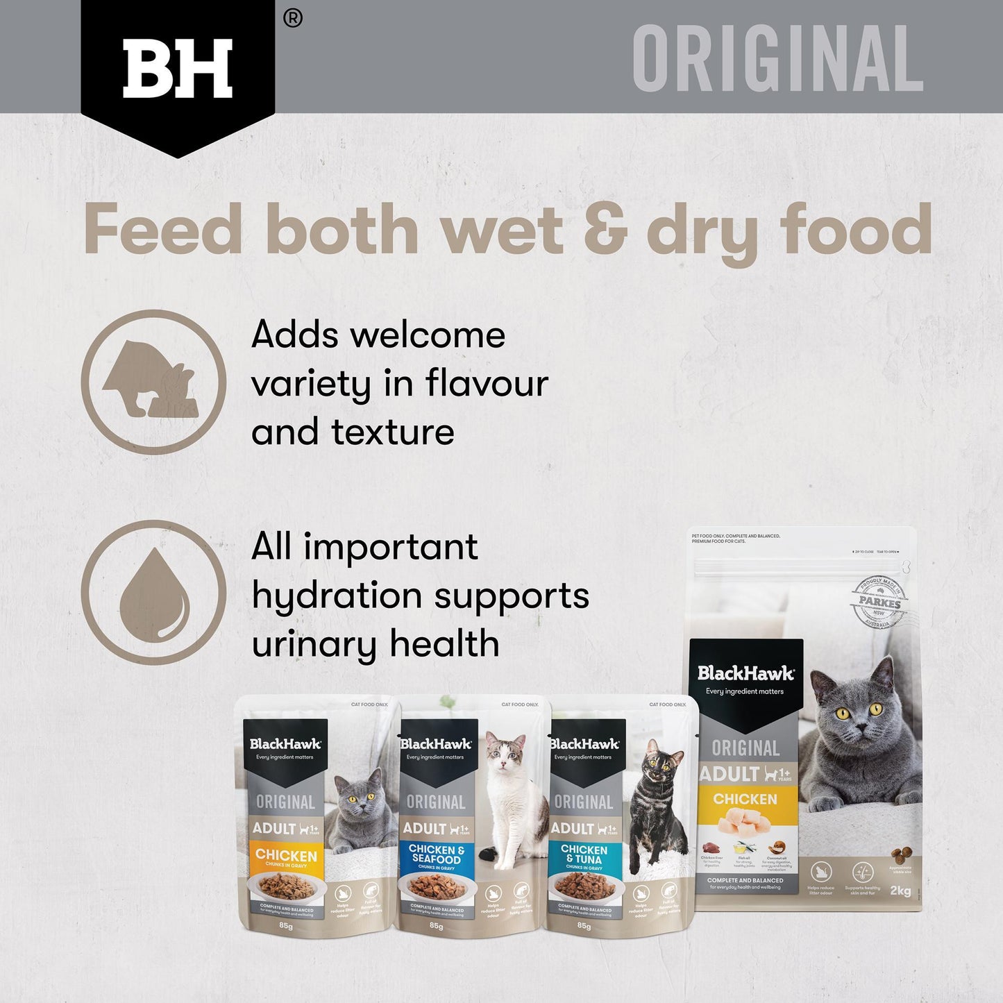 Black Hawk Original Variety Pack in Gravy Wet Cat Food