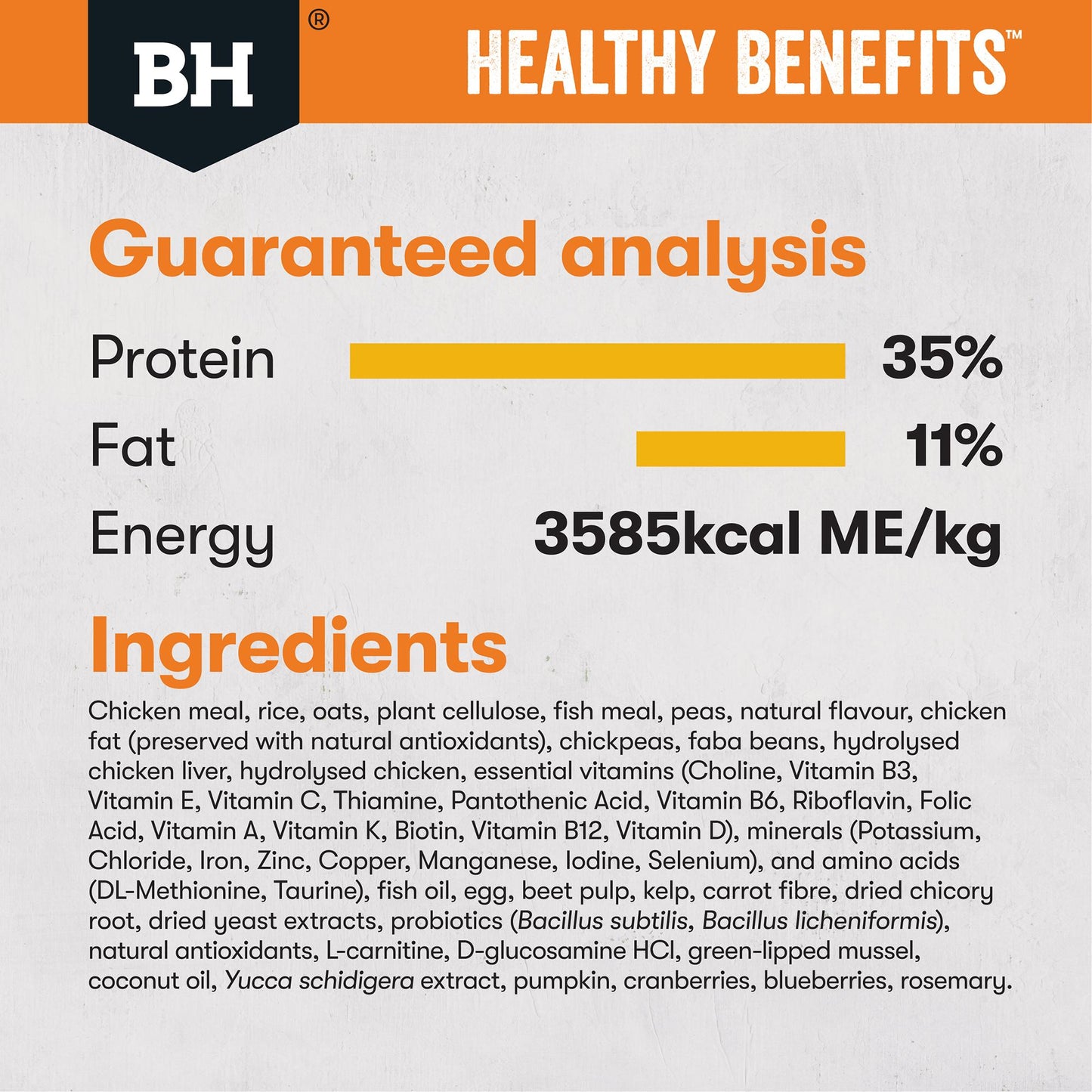 Black Hawk Healthy Benefits Weight Chicken Dry Cat Food