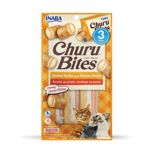Inaba Churu Bites Chicken Wraps Cat Treats