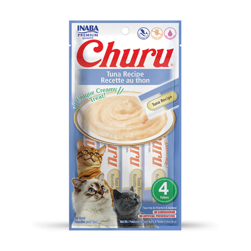 Inaba Churu Puree Tuna Cat Treats
