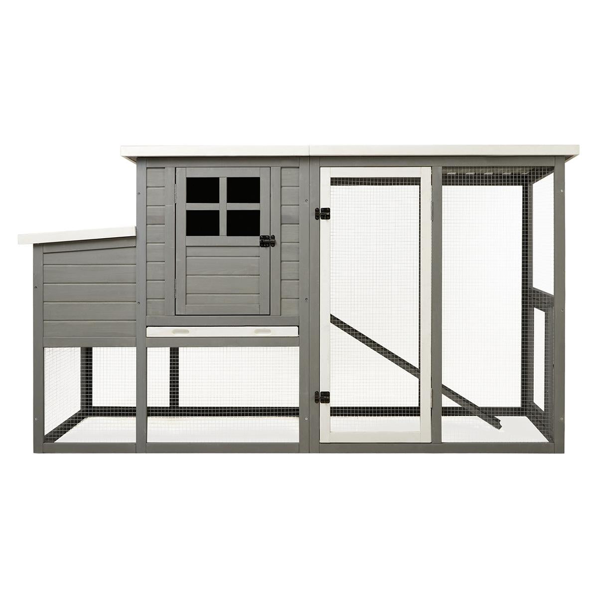 Lexi & Me Flat Roof Outdoor Coop
