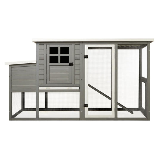 Lexi & Me Flat Roof Outdoor Coop