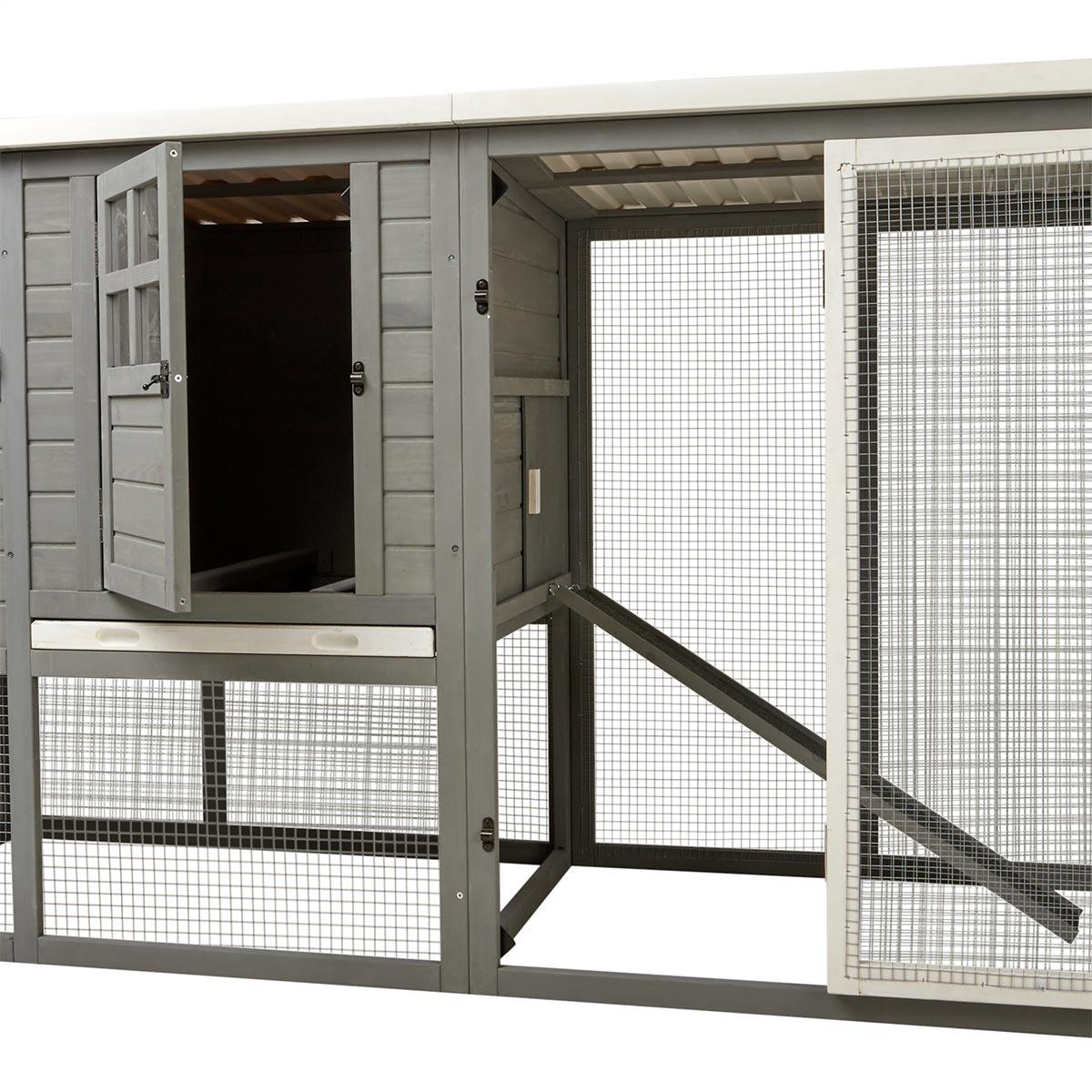 Lexi & Me Flat Roof Outdoor Coop