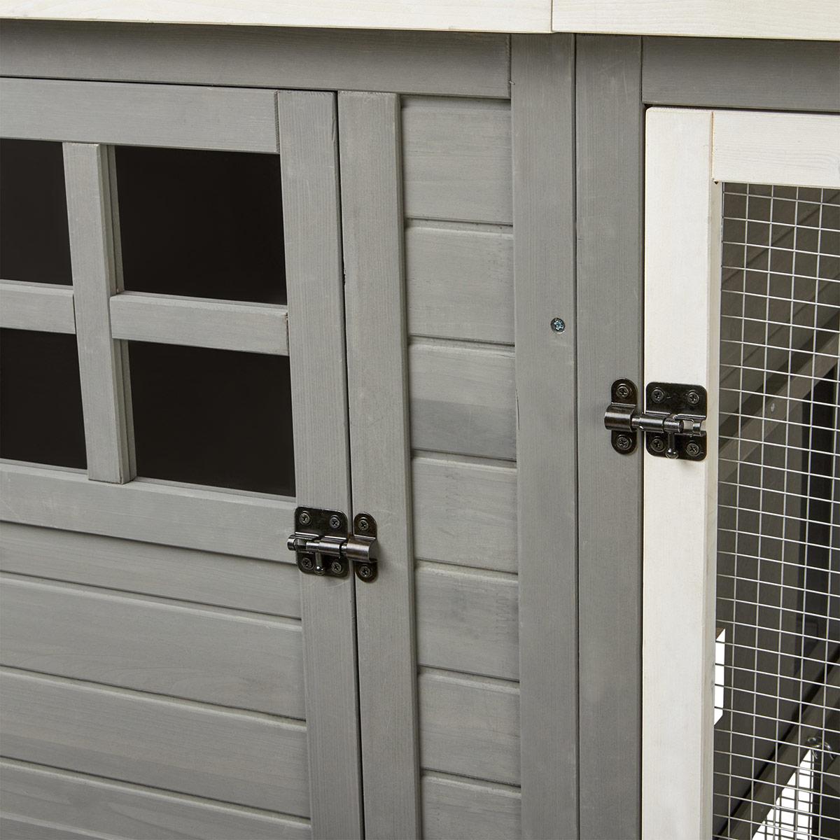 Lexi & Me Flat Roof Outdoor Coop