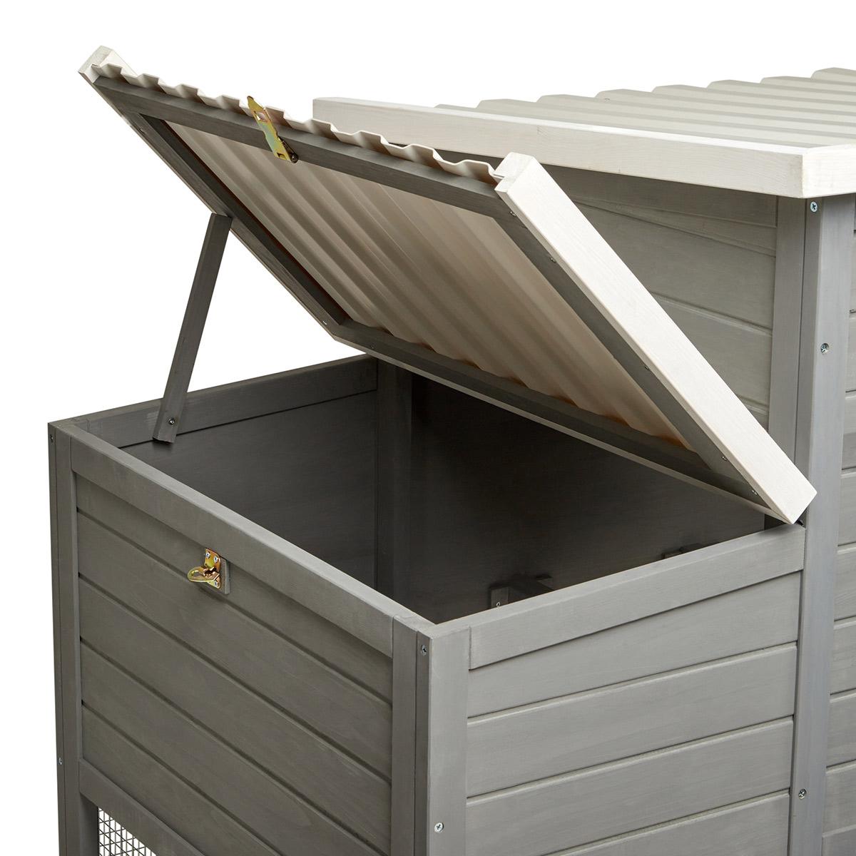 Lexi & Me Flat Roof Outdoor Coop