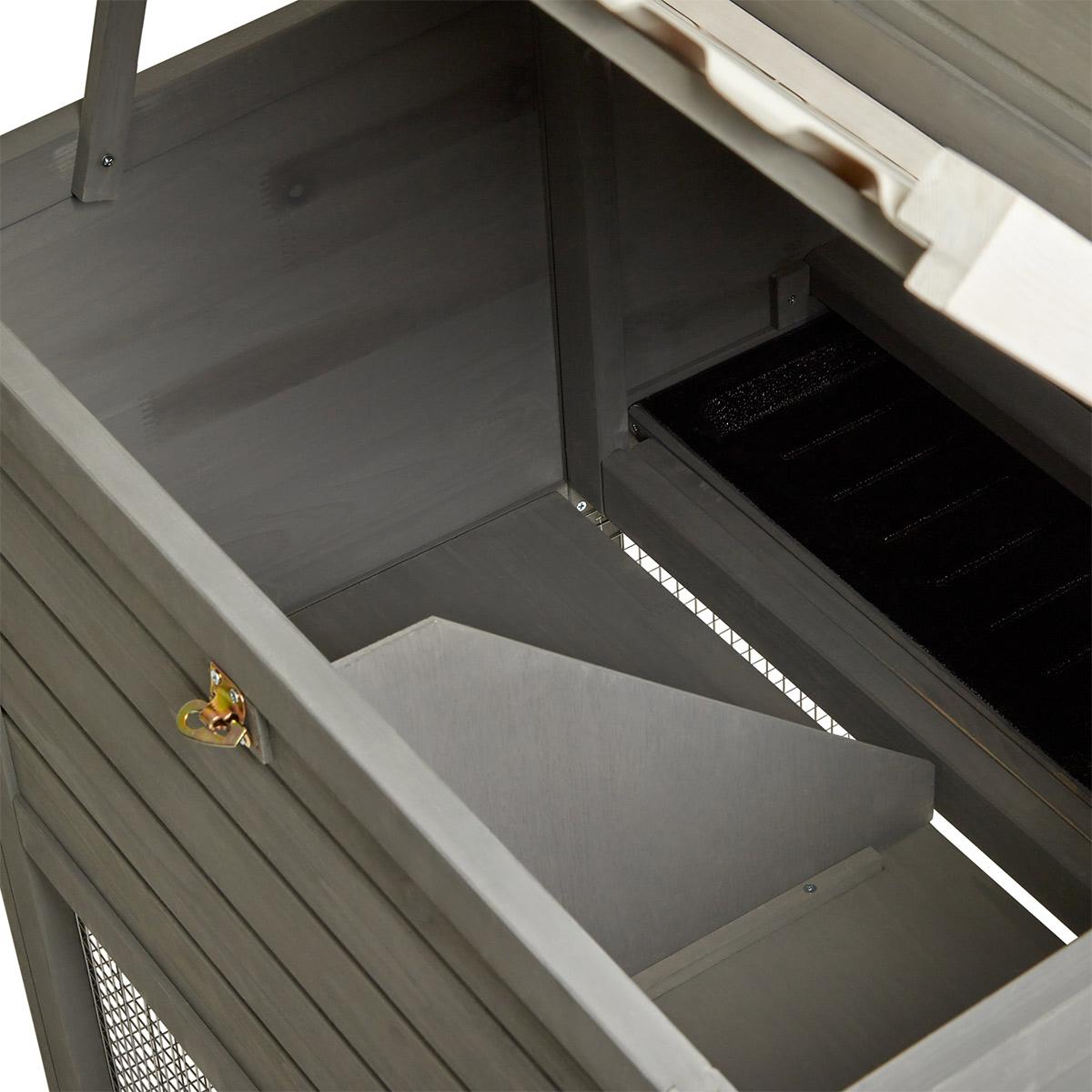 Lexi & Me Flat Roof Outdoor Coop