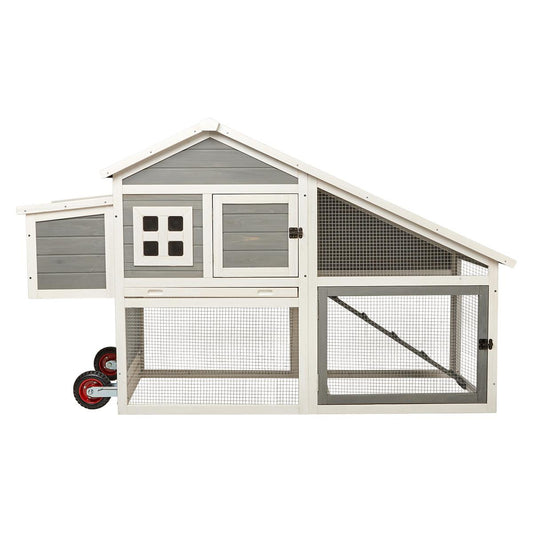 Lexi & Me Two Storey Portable Outdoor Chicken Coop