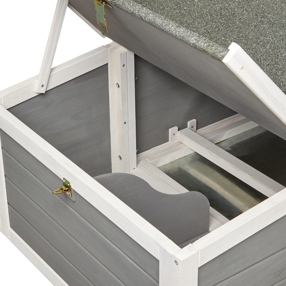 Lexi & Me Two Storey Portable Outdoor Chicken Coop