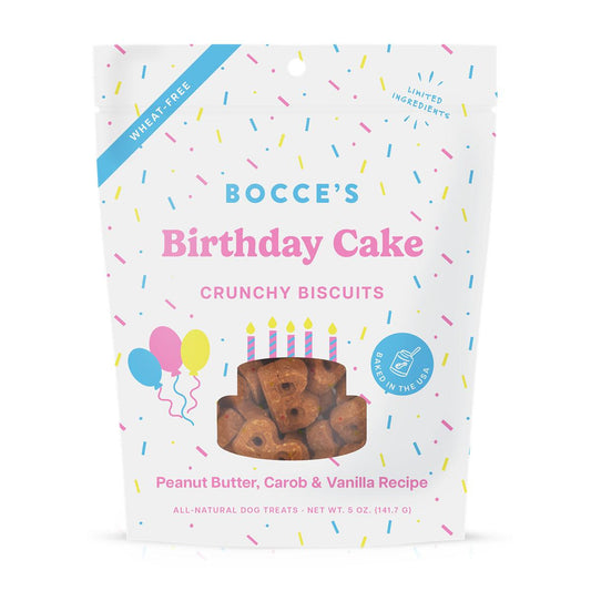 Bocce's Birthday Cake Biscuit Dog Treats