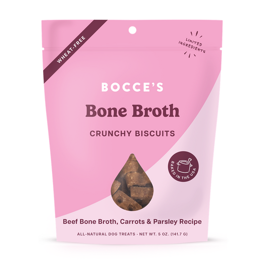 Bocce's Bone Broth Biscuit Dog Treats