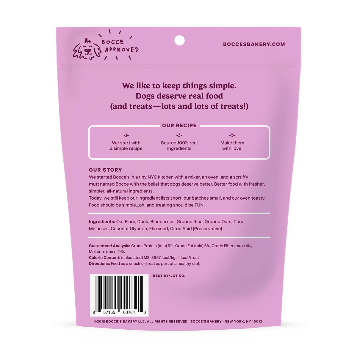 Bocce's Quack Quack Quack Training Dog Treats