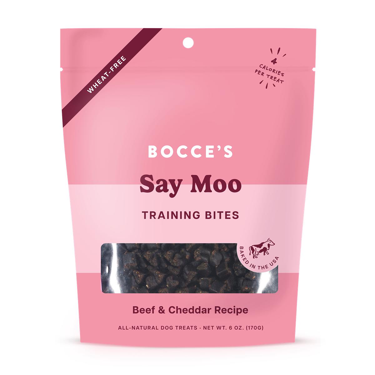Bocce's Say Moo Training Dog Treats