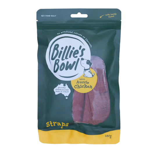 Billie’s Bowl Real Aussie Chicken Straps