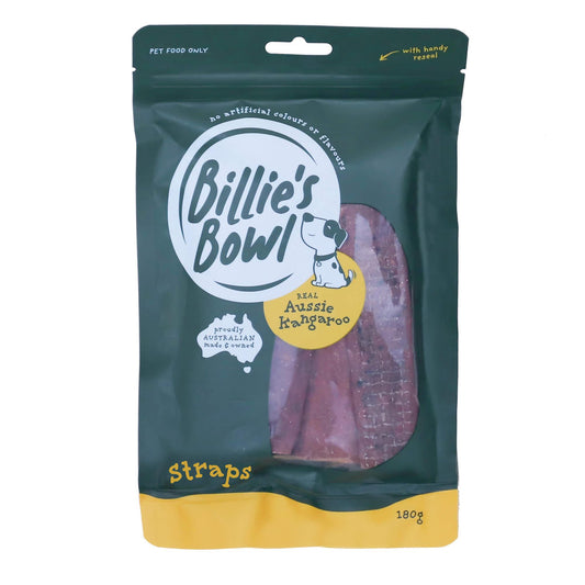 Billie’s Bowl Real Aussie Kangaroo Straps