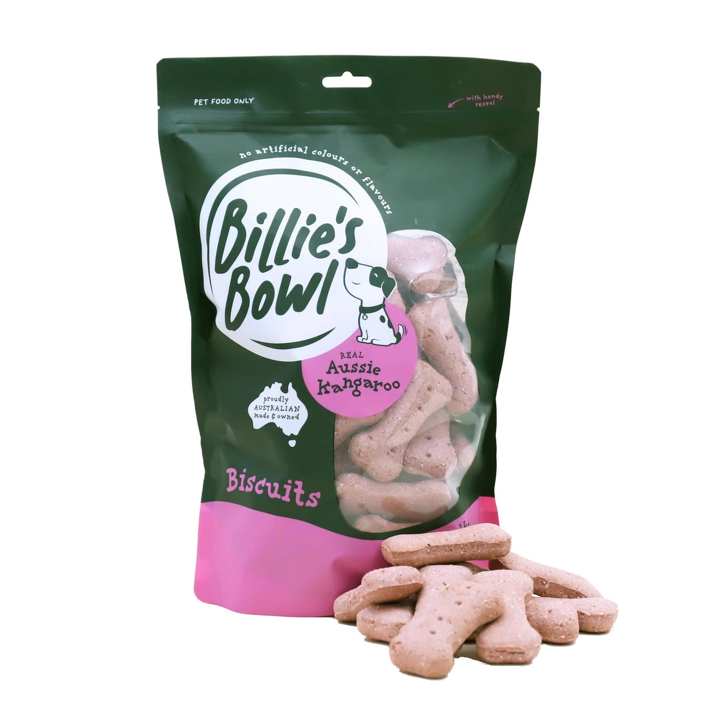 Billie’s Bowl Real Aussie Kangaroo Biscuits