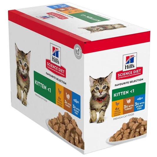 Hill’s Science Diet Kitten Variety Pack Wet Cat Food