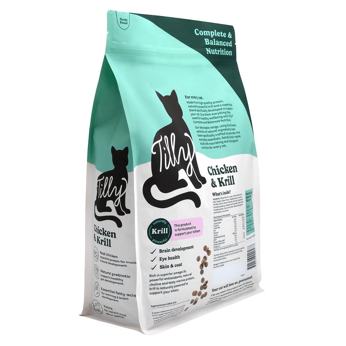 Tilly Chicken & Krill Dry Kitten Food