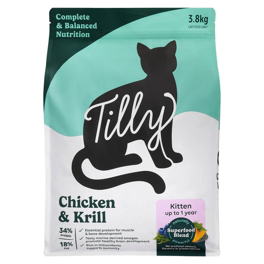 Tilly Chicken & Krill Dry Kitten Food