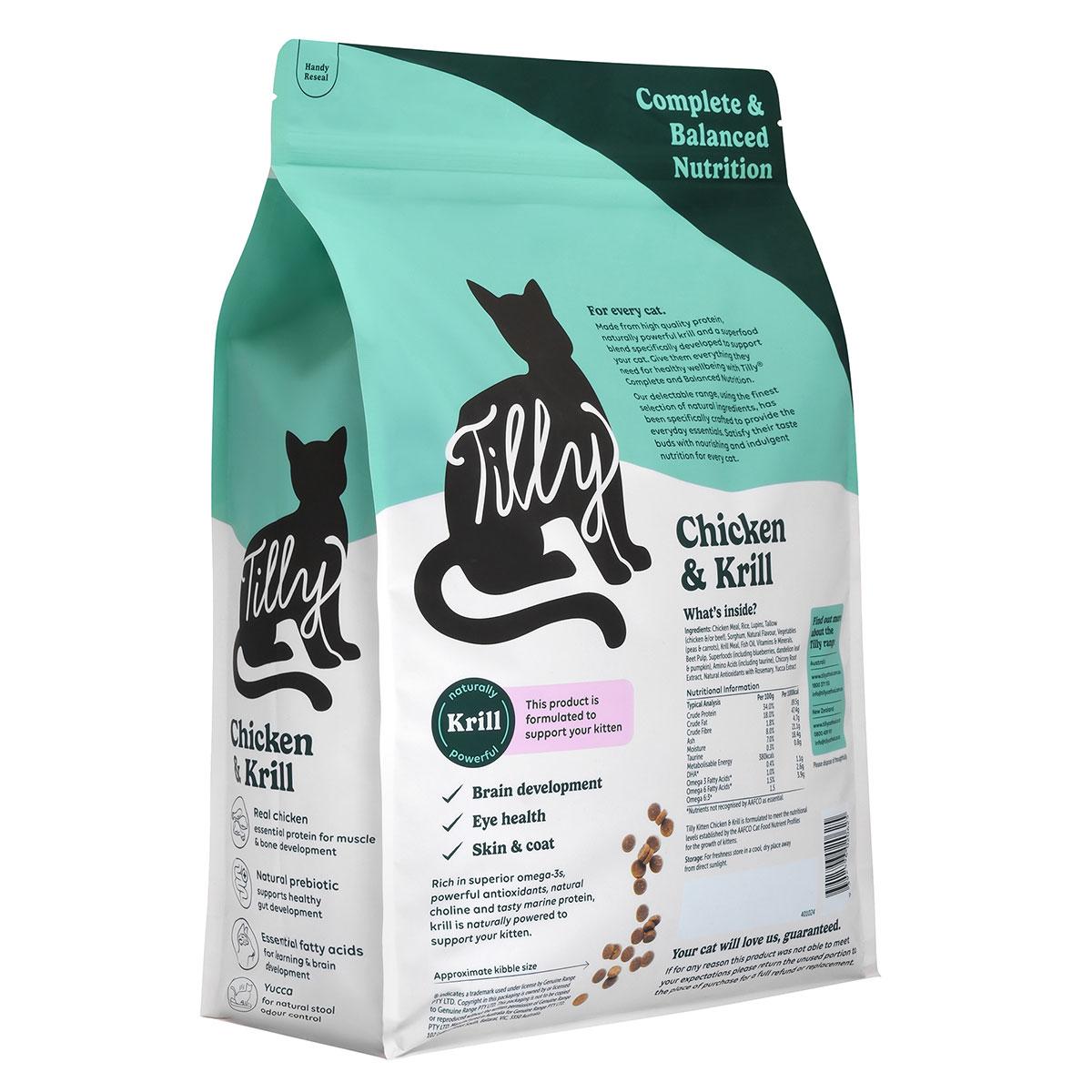 Tilly Chicken & Krill Dry Kitten Food