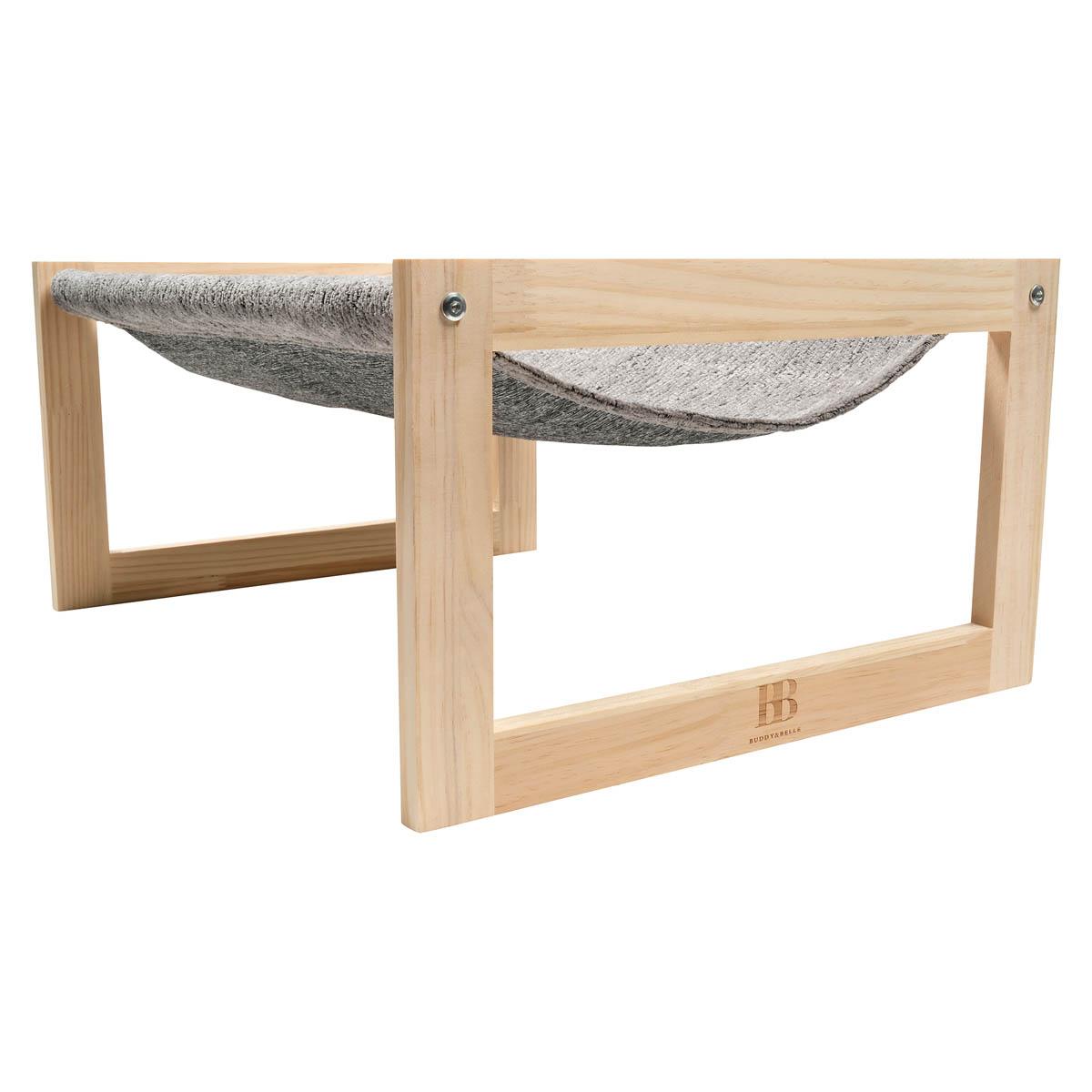 Buddy & Belle Cat Day Bed Soft Grey