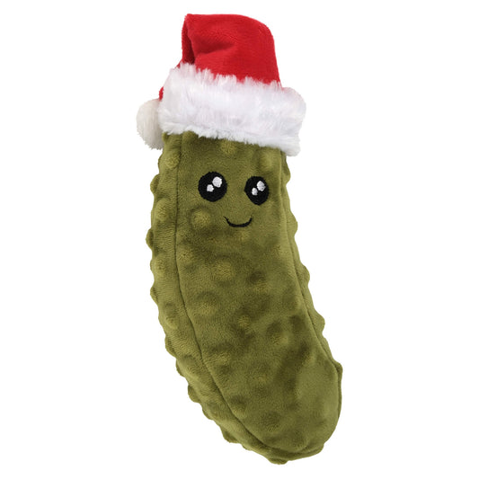 Petstock Christmas Pickle Santa Plush Toy