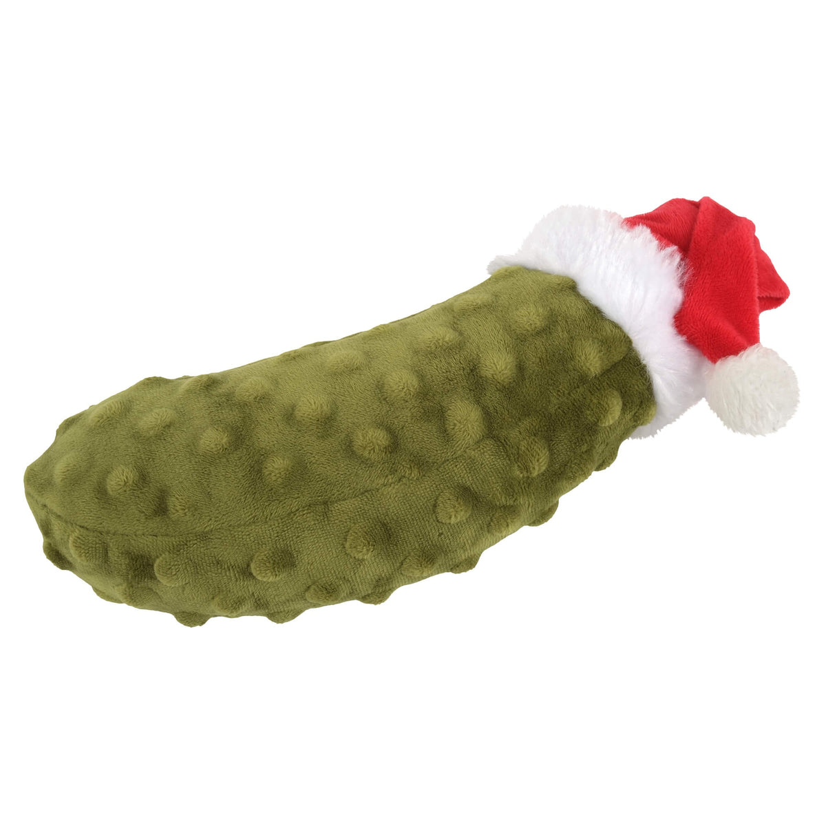 Petstock Christmas Pickle Santa Plush Toy