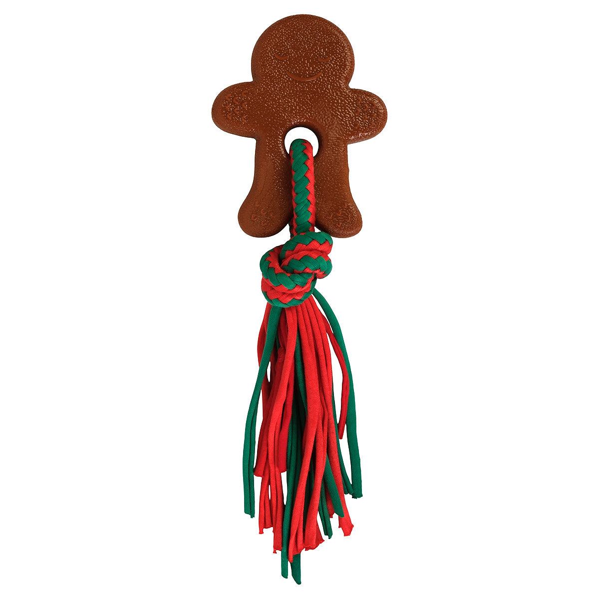 Petstock Christmas Gingerbread Chew & Rope Dog Toy