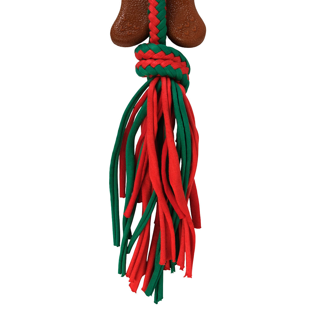 Petstock Christmas Gingerbread Chew & Rope Dog Toy
