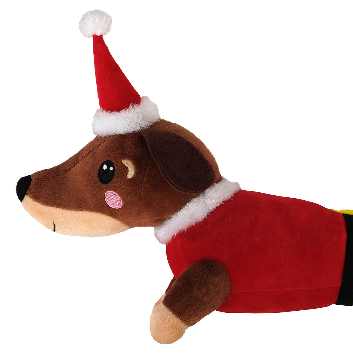 Petstock Christmas Long Sausage Dog Plush Dog Toy