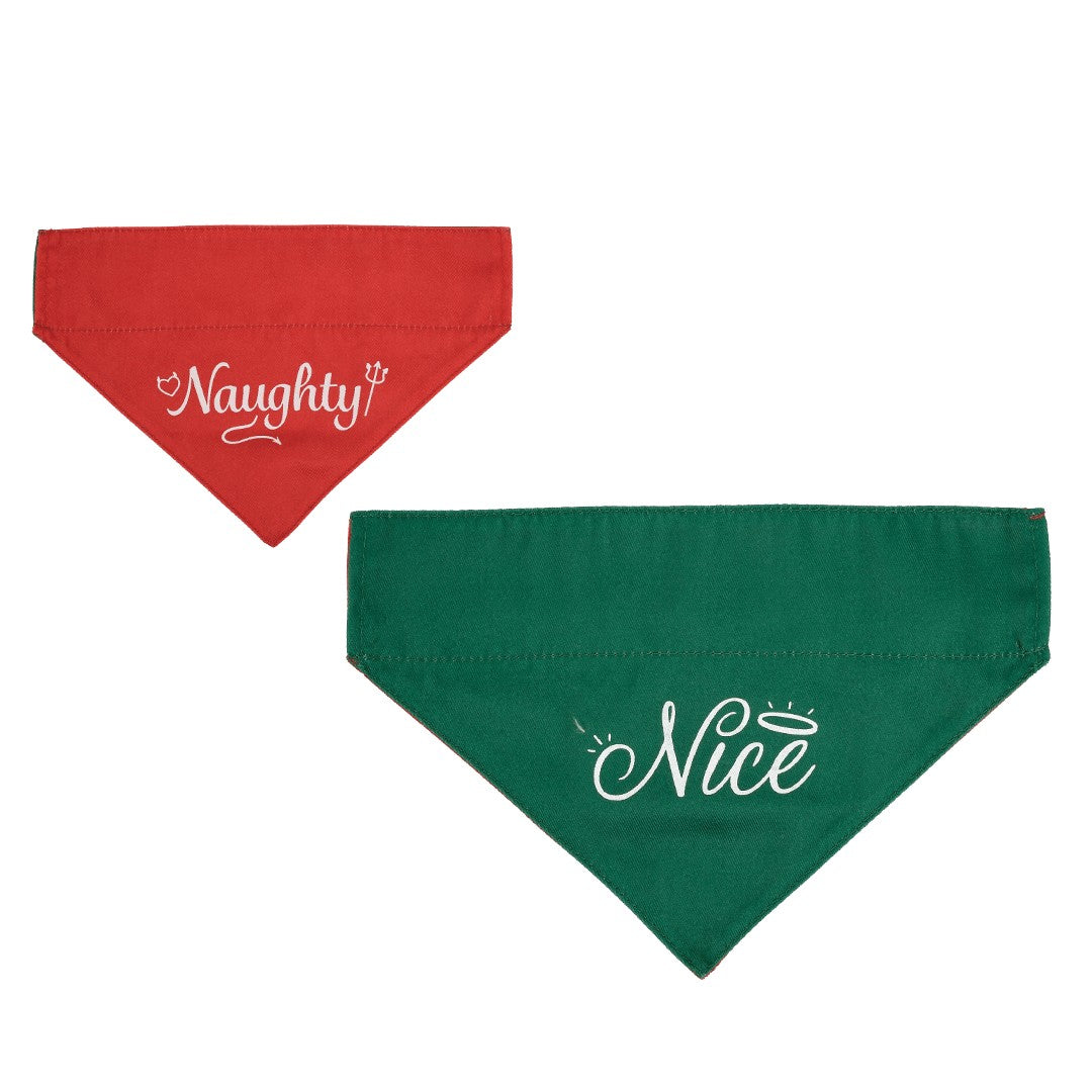 Petstock Foundation Naughty or Nice Reversible Bandana