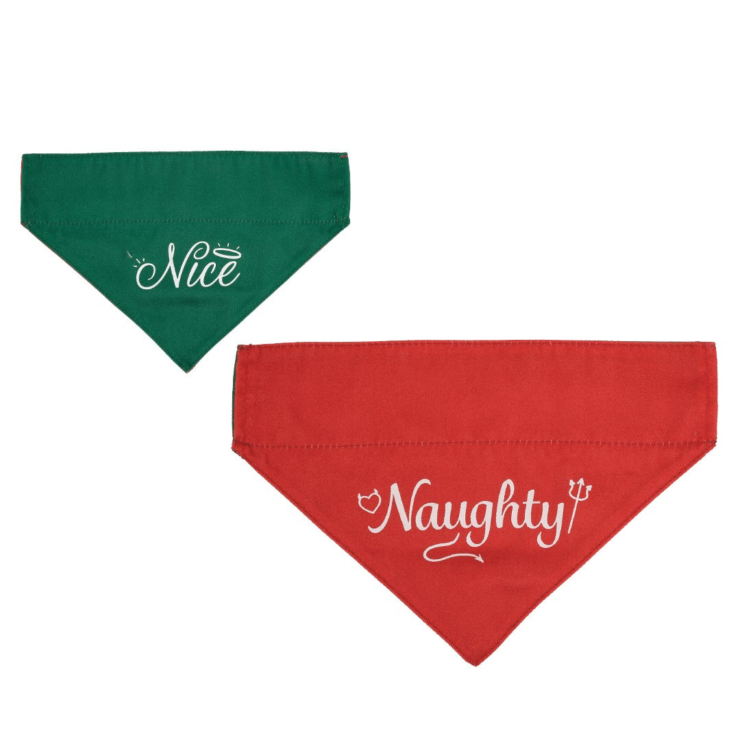 Petstock Foundation Naughty or Nice Reversible Bandana