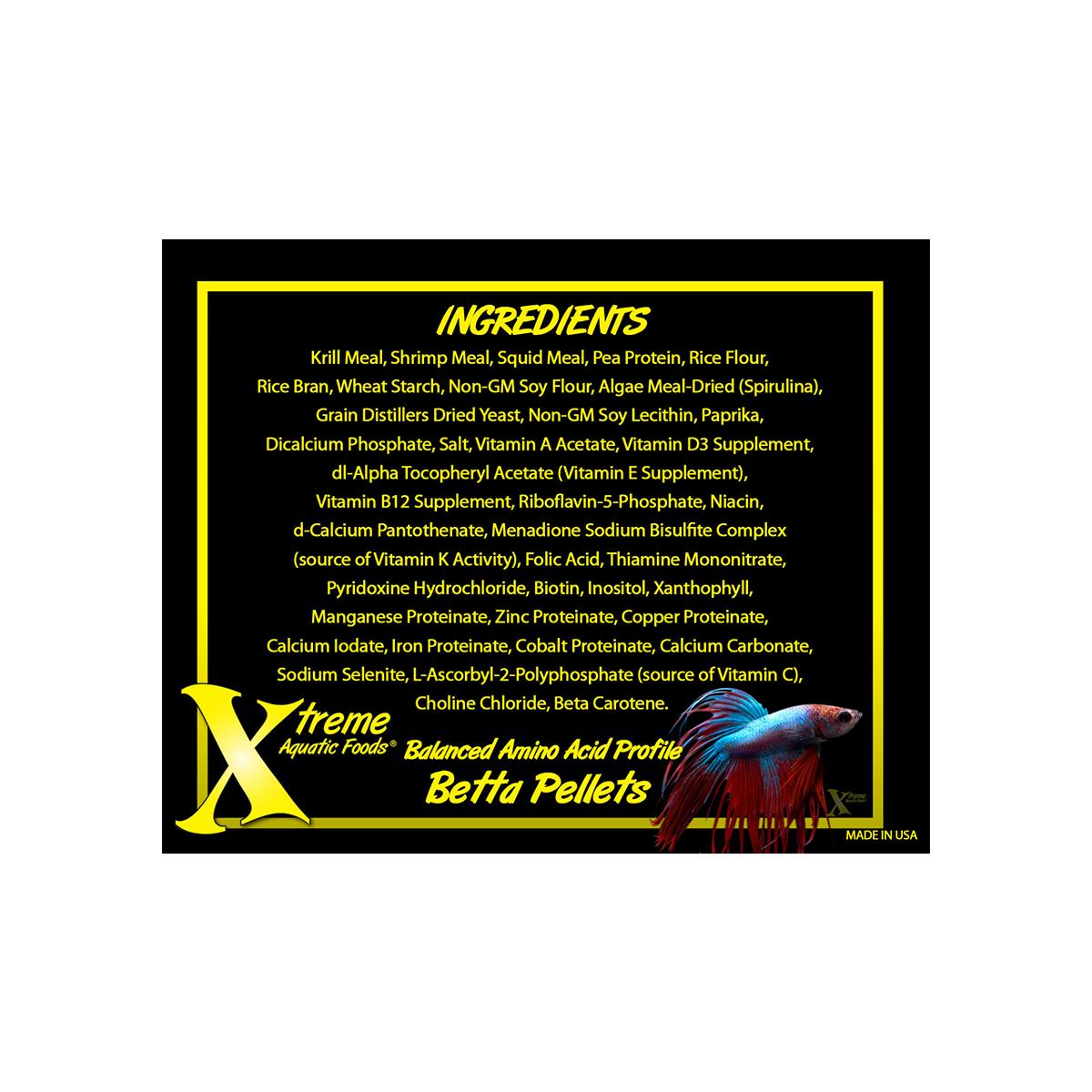 Xtreme Betta Pellets