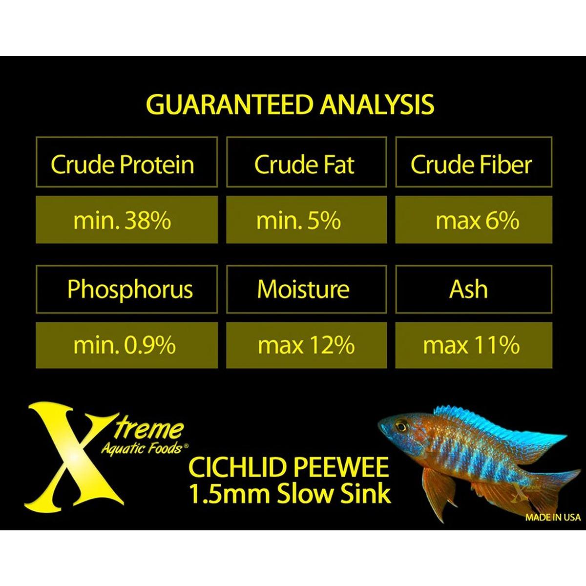 Xtreme Cichlid Peewee Pellets