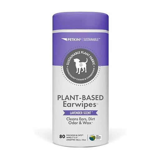 Petkin Plant Based Ear Wipes Lavender