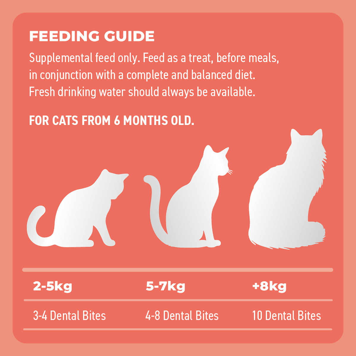 Bell & Bone Salmon Cat Dental Bites