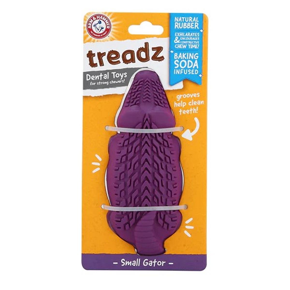 Arm & Hammer Super Treadz Gator Dental Toy