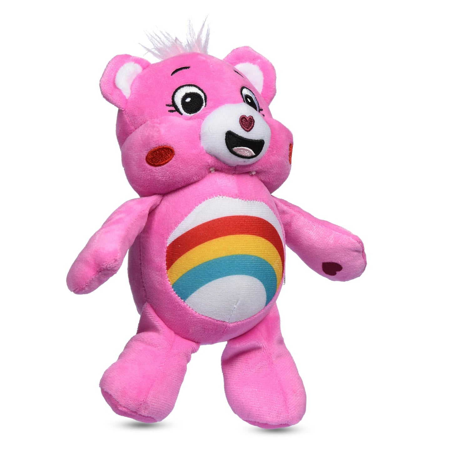 Cheer Bear Plush Squeaker Toy
