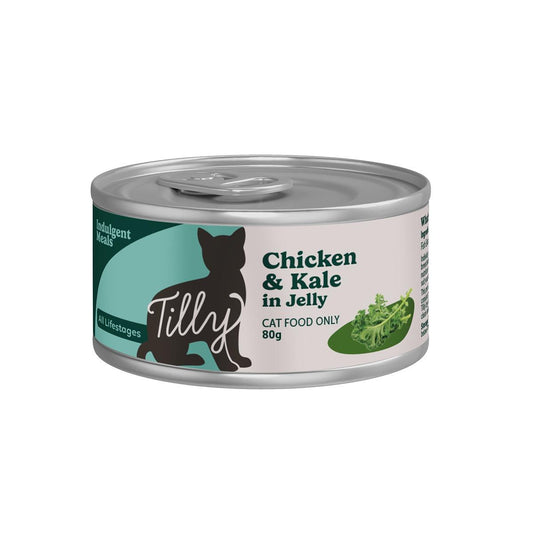 Tilly Indulgent Meals Chicken & Kale in Jelly Wet Cat Food